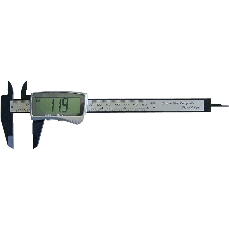 foto del prodotto metrica 10745 calibro digitale, materiale plastico, 150 mm