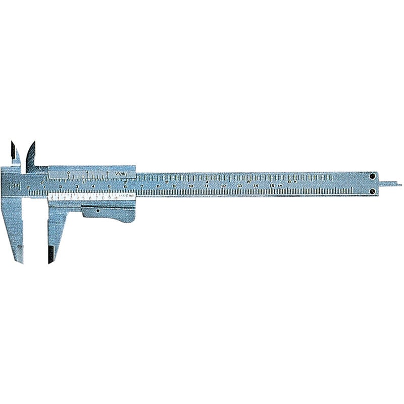 foto del prodotto metrica calibro ventesimale mm 160 a corsoio utensile di misurazione lettura 1 20 mm