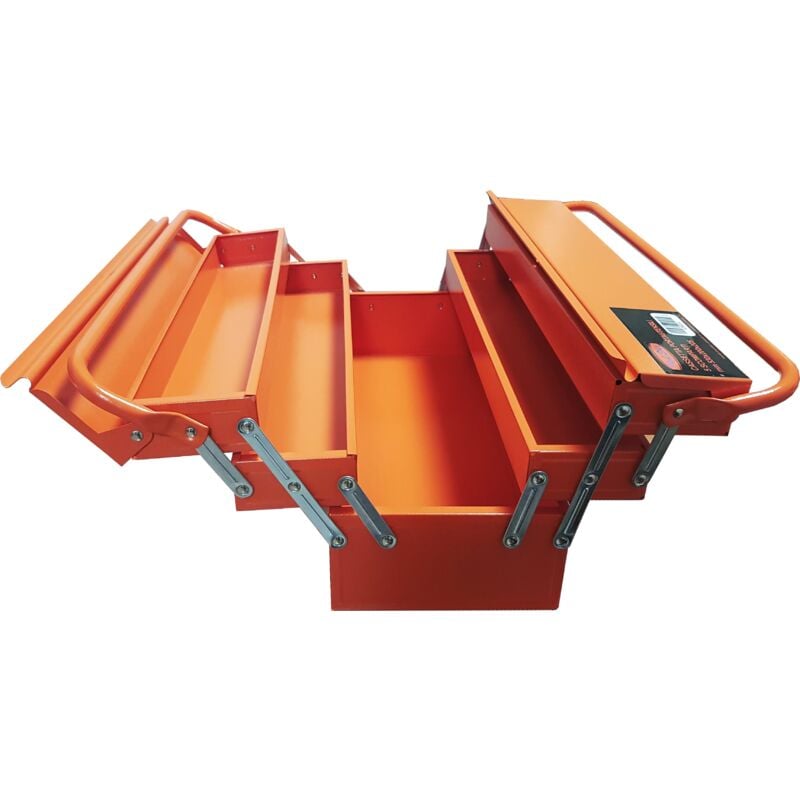 foto del prodotto metrica cassetta portautensili ideal star 5 scomparti 580x210x200 mm