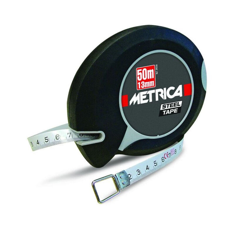 foto del prodotto metrica nuovo metro a nastro in gomma lungo 50m x 13mm 39350