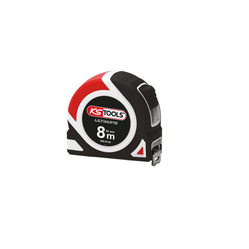 foto del prodotto metro a nastro bimateriale 8 m 302.0134 ks tools