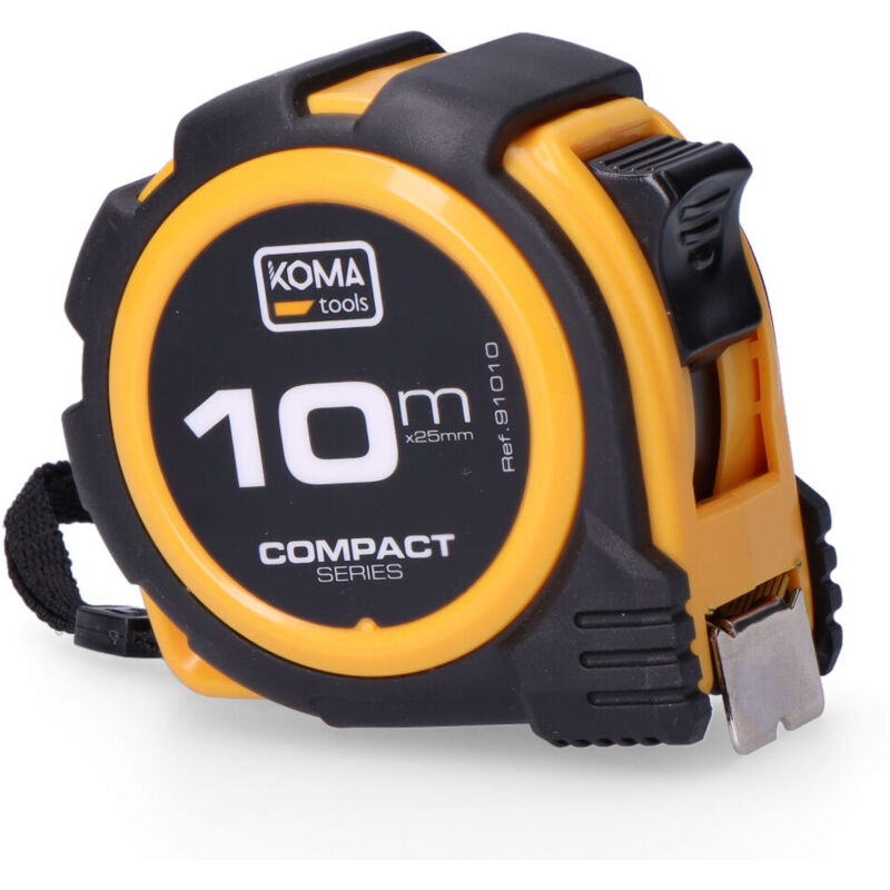 foto del prodotto metro a nastro koma tools compact abs 10 m x 25 mm