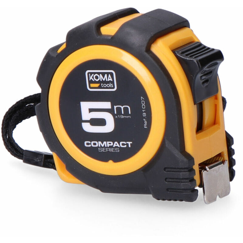 foto del prodotto metro a nastro koma tools compact abs 5 m x 19 mm