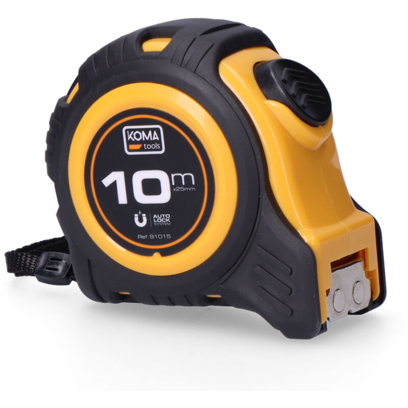 foto del prodotto metro a nastro koma tools magnet abs 10 m x 25 mm