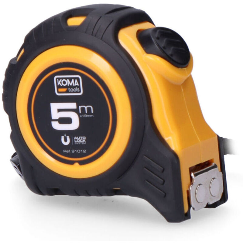 foto del prodotto metro a nastro koma tools magnet abs 5 m x 19 mm