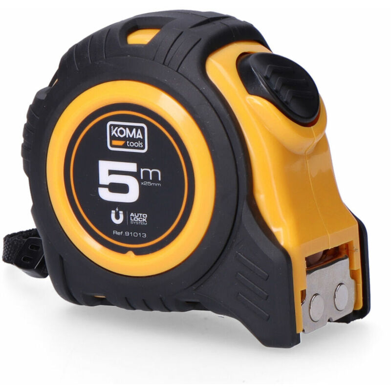 foto del prodotto metro a nastro koma tools magnet abs 5 m x 25 mm