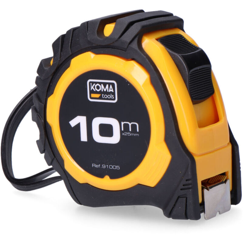 foto del prodotto metro a nastro koma tools standard abs 10 m x 25 mm