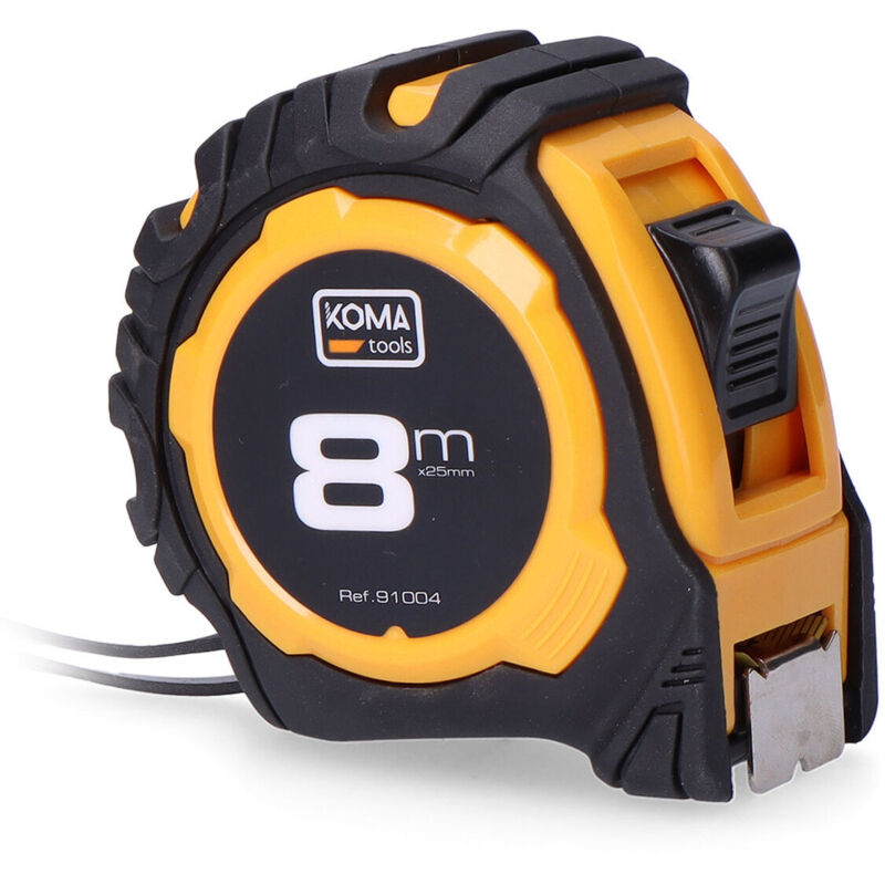 foto del prodotto metro a nastro koma tools standard abs 8 m x 25 mm