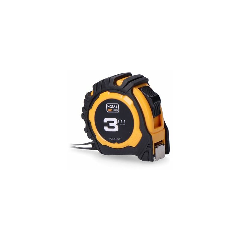 foto del prodotto metro a nastro komatools 3 m x 16 mm abs standard