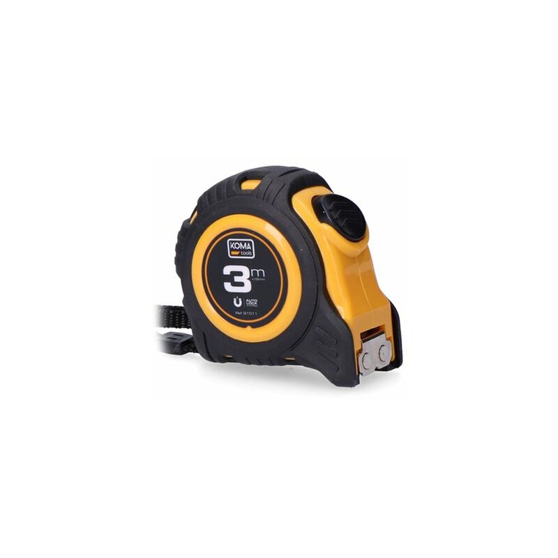 immagine 0 del prodotto metro a nastro komatools 3 m x 16 mm magnete in abs