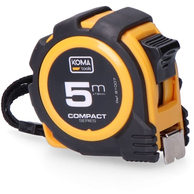 foto del prodotto metro a nastro komatools 5 m x 19 mm abs compatto