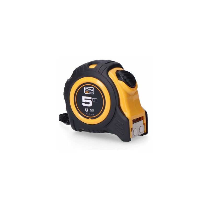 foto del prodotto metro a nastro komatools 5 m x 25 mm magnete in abs