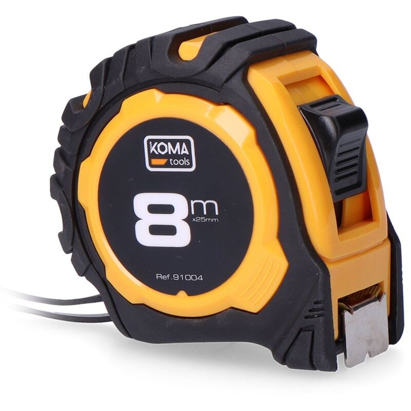 foto del prodotto metro a nastro komatools 8 m x 25 mm abs standard