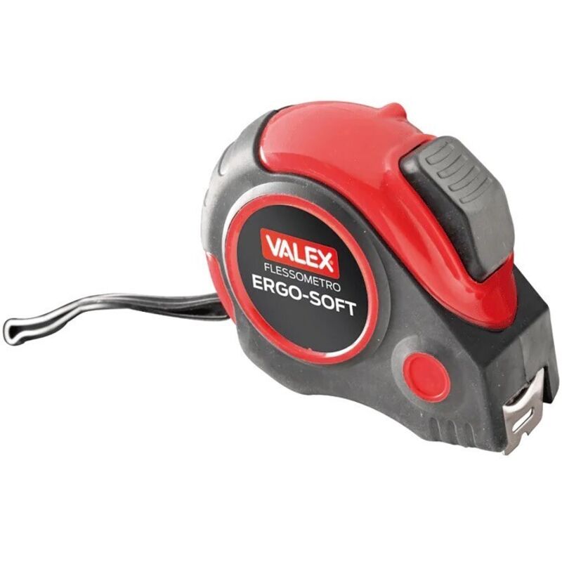 foto del prodotto metro flessibile ergo soft flessometro 5 metri 25mm db top 1800558 valex rullina