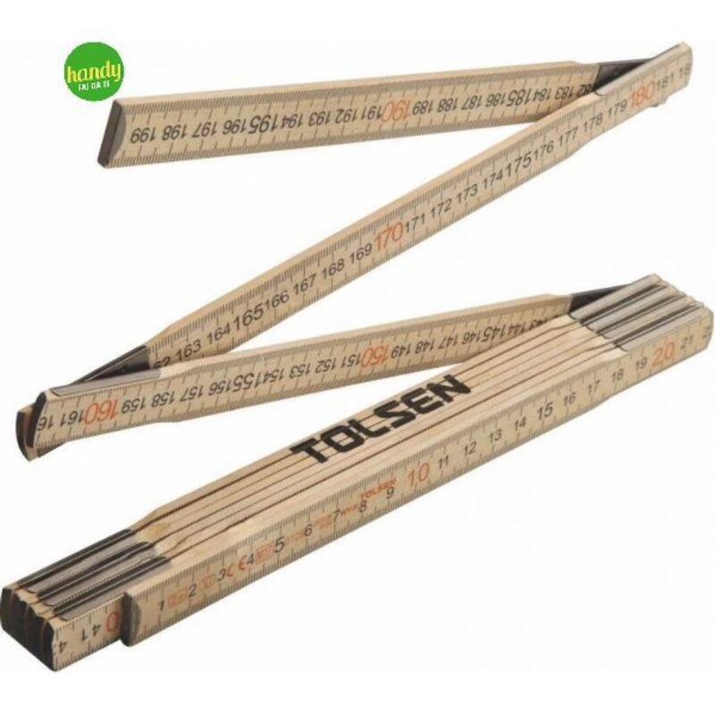 foto del prodotto metro in legno tolsen mt 2