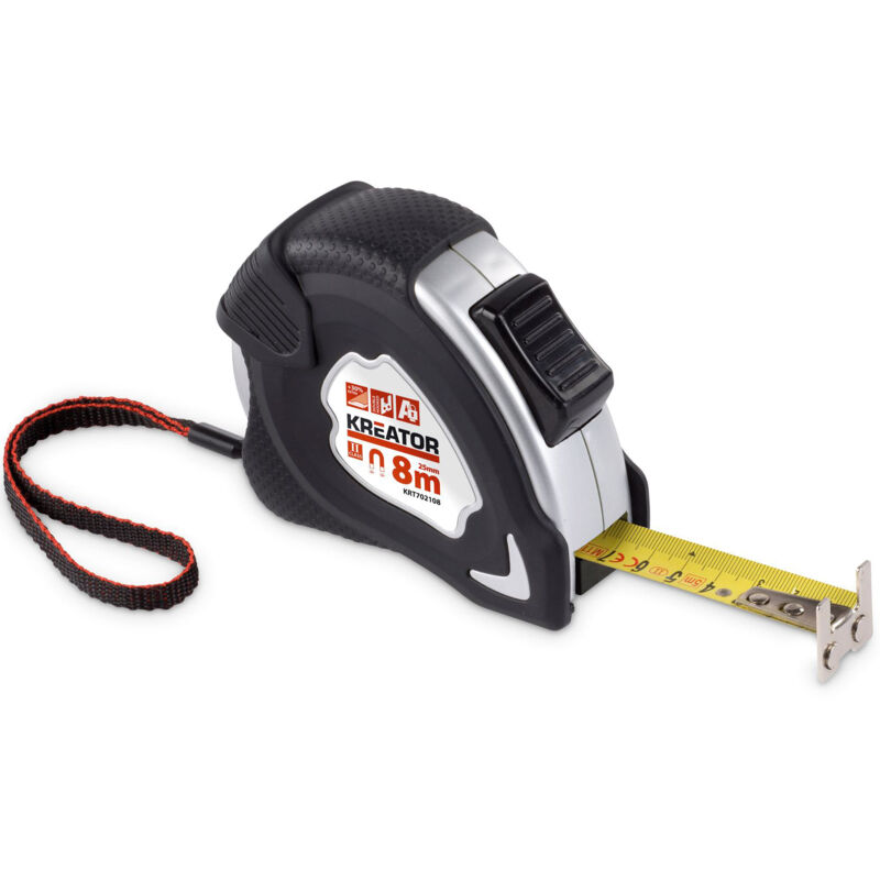 foto del prodotto metro magnetico nastro alluminio kreator 8m