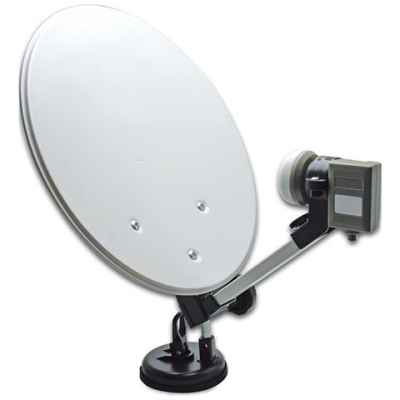foto del prodotto metronic 528100 antenna per satellite 10,7 12,75 ghz nero, bianco
