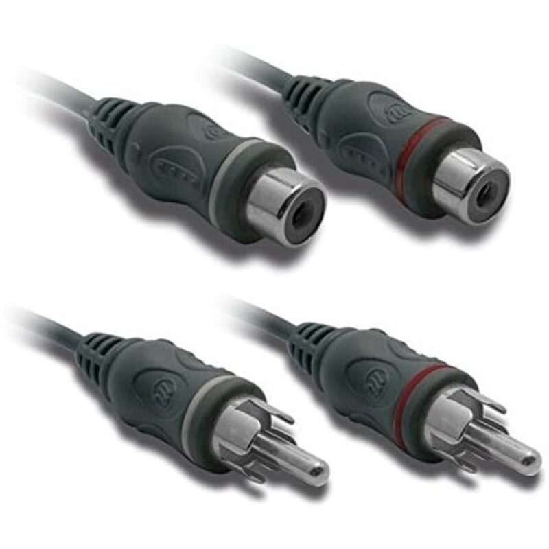 foto del prodotto metronic prolunga audio stereo 2 rca m 2 rca f