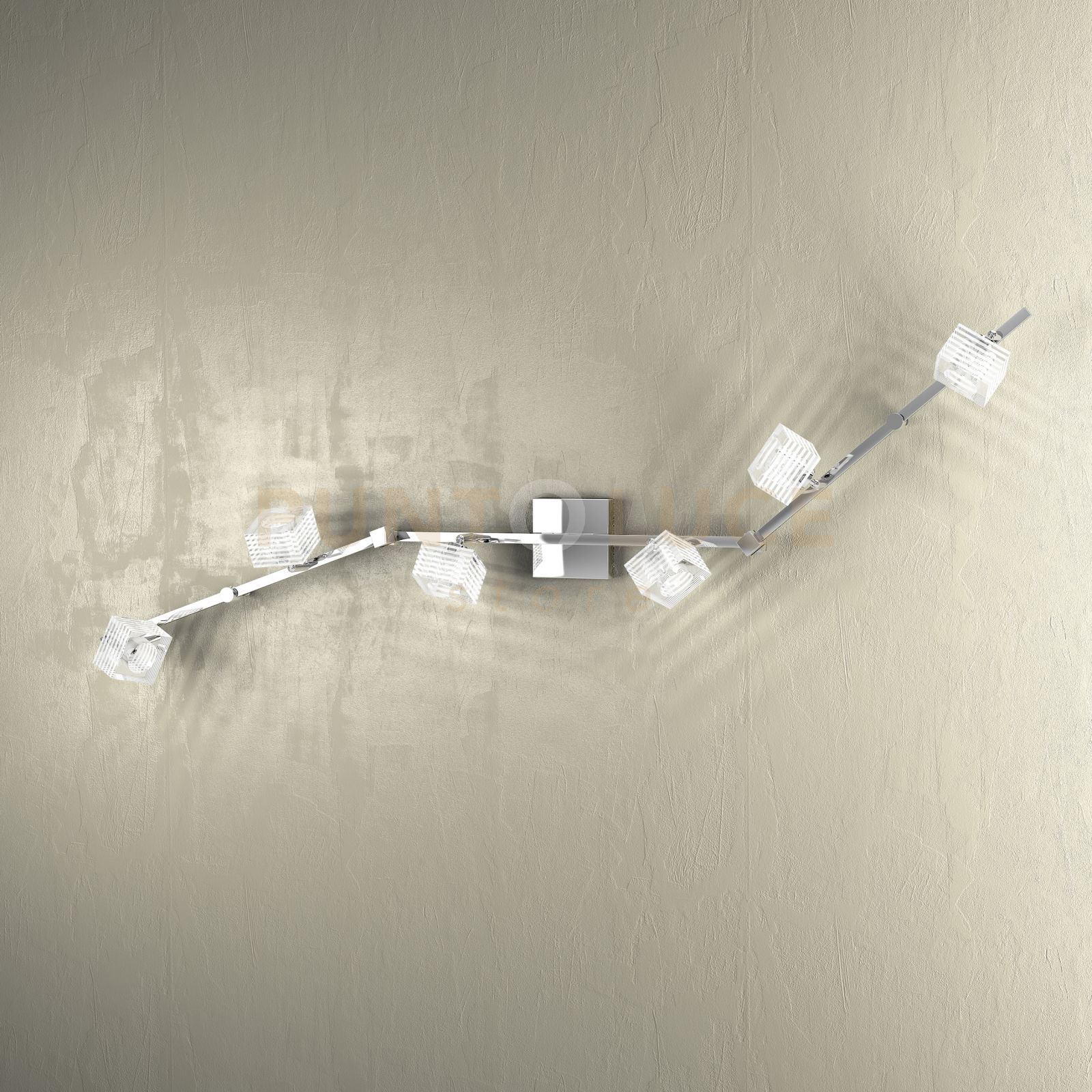 foto del prodotto metropolitan faretto 6 luci 1047-f6