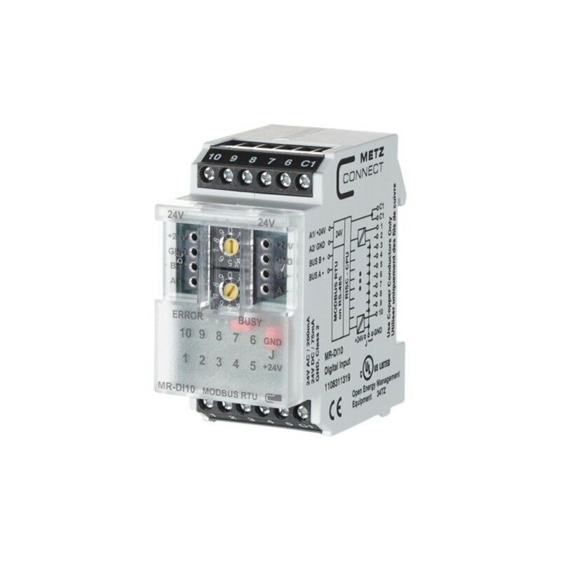 foto del prodotto metz connect 1108311319 modulo modbus 10di 24vac vdc