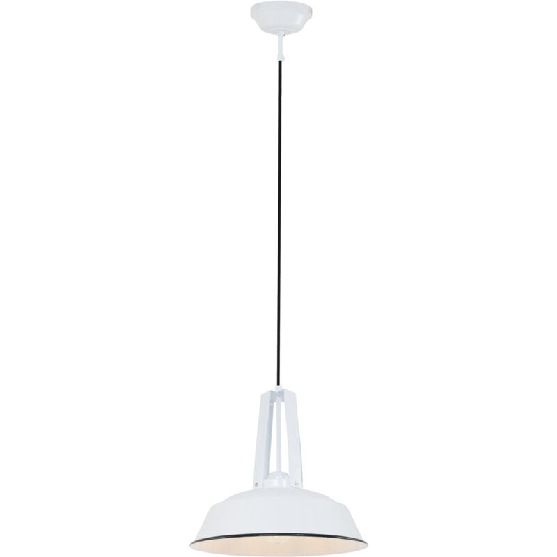 foto del prodotto mexlite lampada a sospensione eden bianco metallo 