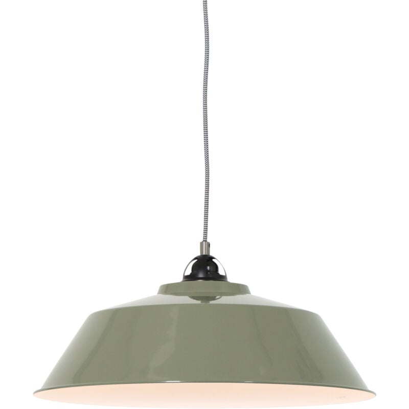 foto del prodotto mexlite lampada a sospensione nove verde metallo 42cm