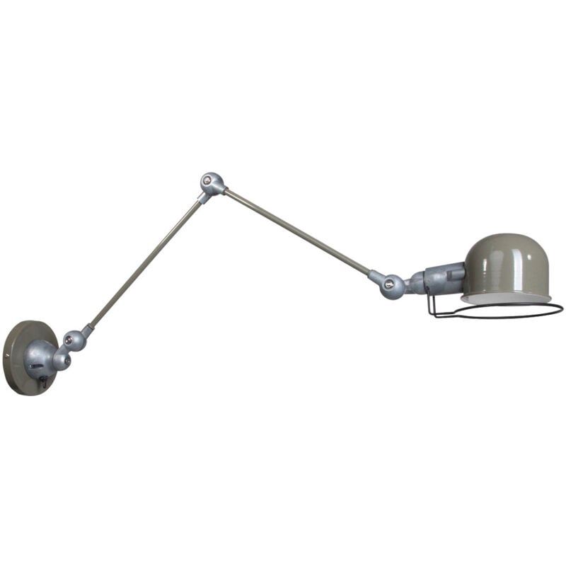 foto del prodotto mexlite lampada da parete davin verde alluminio metallo 