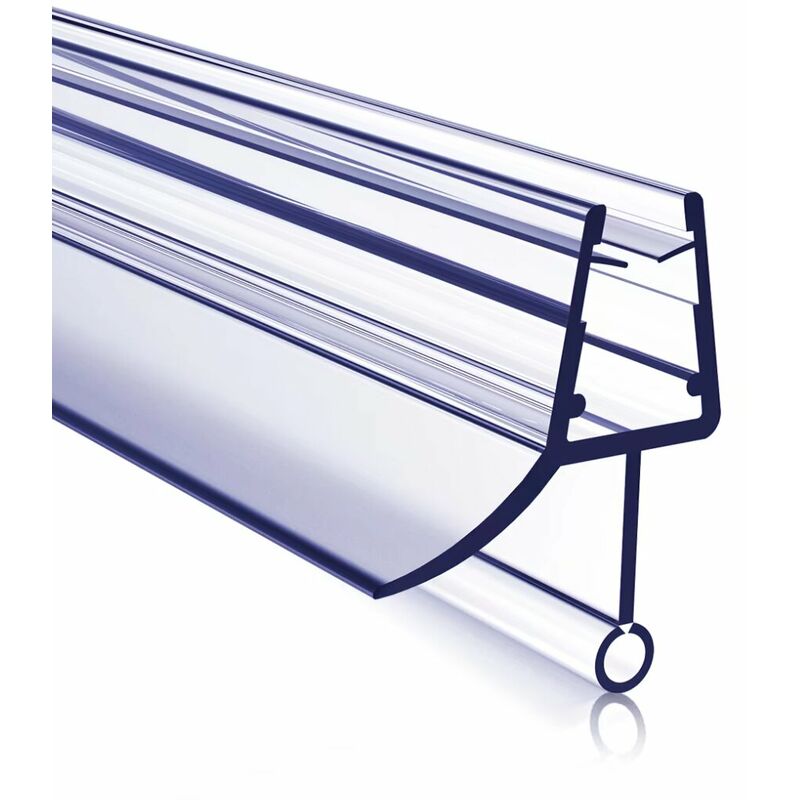 foto del prodotto meykoers guarnizione per box doccia 60cm guarnizioni di ricambio, guarnizioni inferiori pvc per vetro da 4 6mm s02