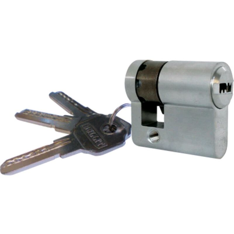 foto del prodotto mezzo cilindro sagomato 2303 ibfm ott.crom.satin chiavi 3 mm 40 30 10 ka2