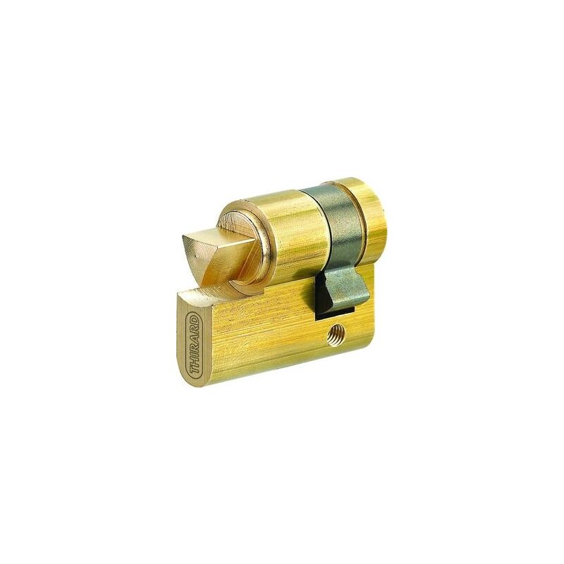 foto del prodotto mezzo cilindro triangolo interno thirard ottone femmina 30x10 mm 053009