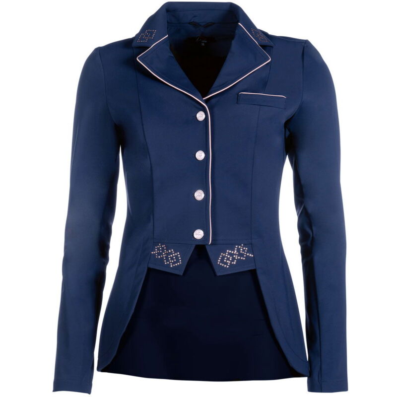 foto del prodotto mezzo frack donna da concorso con inserti rosegold modello competition 38 it, nero 9100