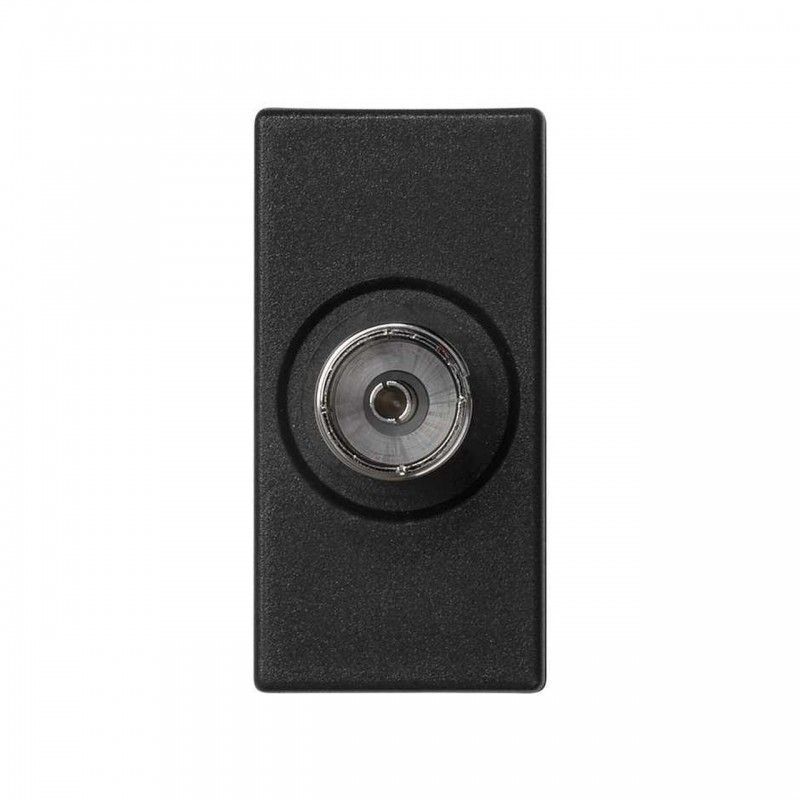 foto del prodotto mezzo meccanismo a piastra k45 con 1 presa tv grigio grafite simon k102b 14