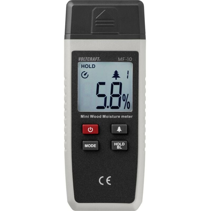foto del prodotto mf 10 misuratore di umidit per materiali range di misura umidit del legno intervallo 2 fino a 40 voltcraft