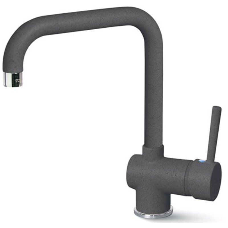 foto del prodotto mgksen59. colore del prodotto antracite, materiale del rubinetto granitek, controllo del flusso d'acqua leva sanitaria. altezza (max) 20 cm,