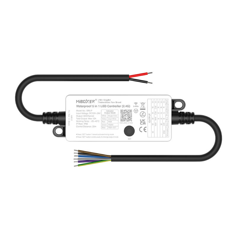 foto del prodotto mi light 5 in 1 regolatore led ip66 resistenza all acqua rgb cct sr5 p
