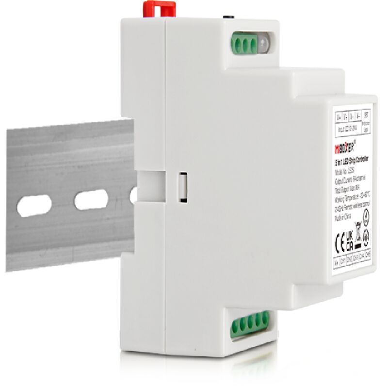foto del prodotto mi light alta gamma di controllo ferroviario din 5 in 1 frequenza radio alexa google assistant trasmettitore led ls2