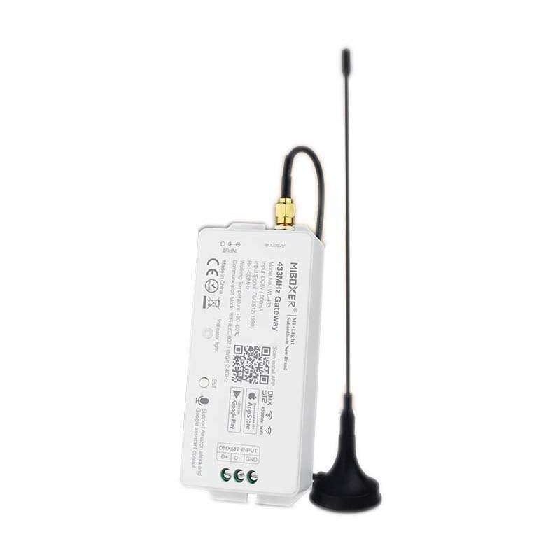 foto del prodotto mi light controller led rgb rgbw rgb cct dc5v ip20 lora dmx512 wifi google home alexa wl433
