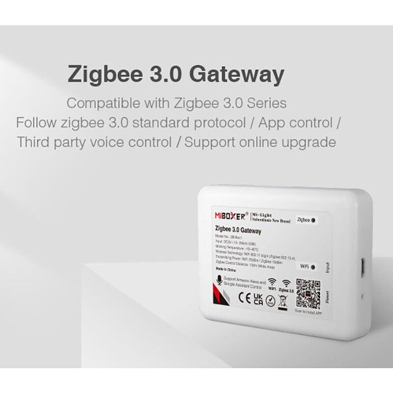 foto del prodotto mi light controller mi light zigbee 3.0 wifi google home alexa zbbox1