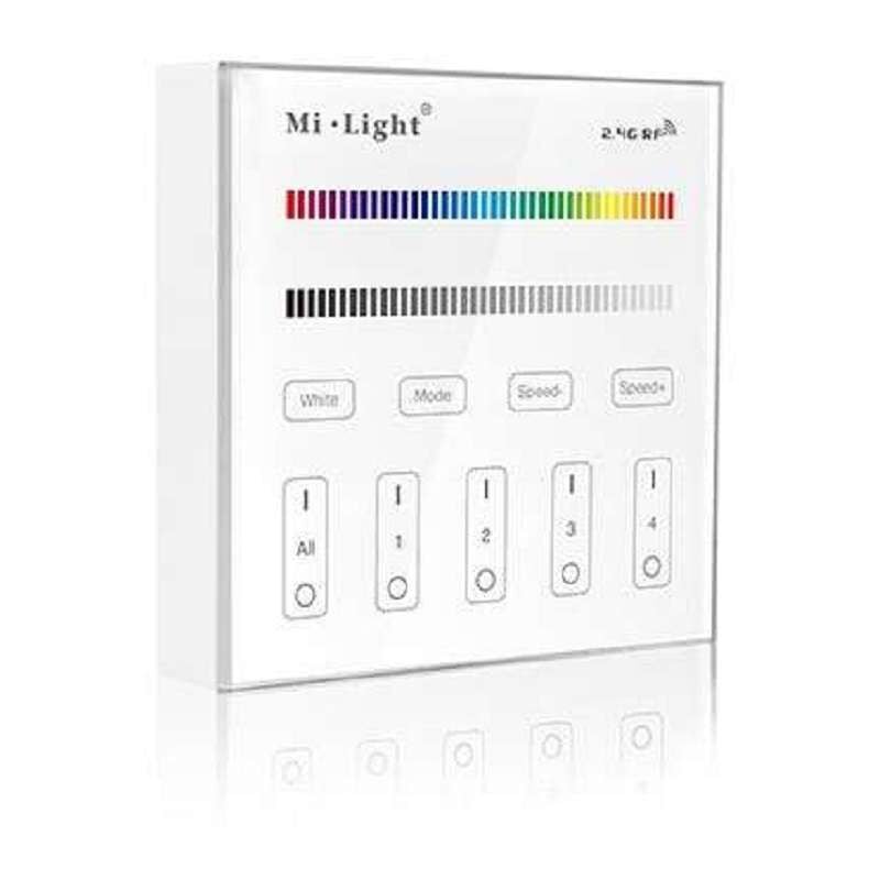 foto del prodotto mi light controllo remoto parete tattile led radiofequence dimmerabile 4 zone rgb rgbw b3