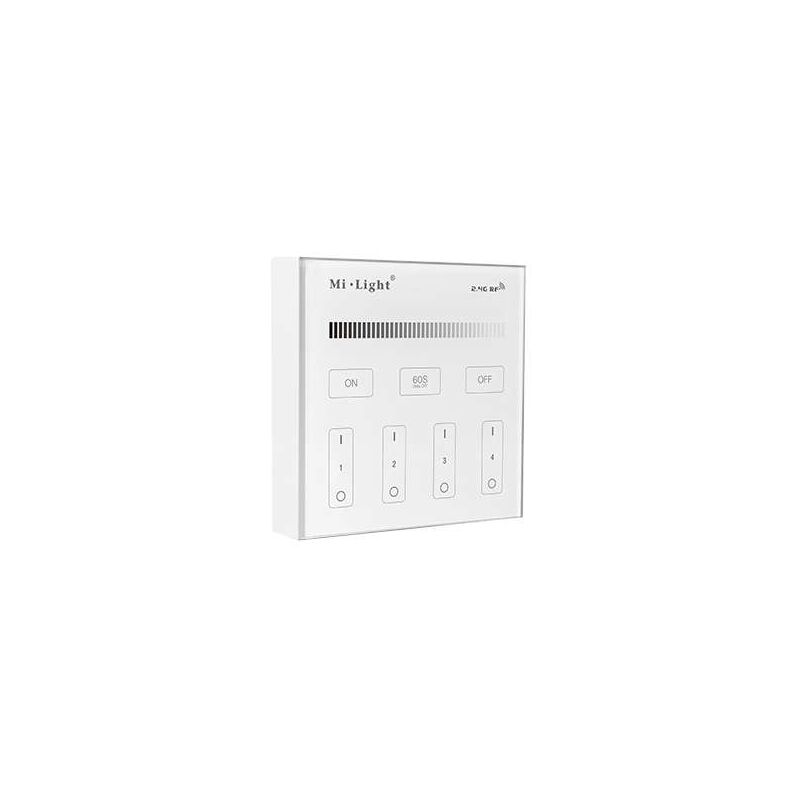 foto del prodotto mi light controllo remoto tattile parete radiofrequenza dimmerabile wireless 4 zone monocolo bianco b1