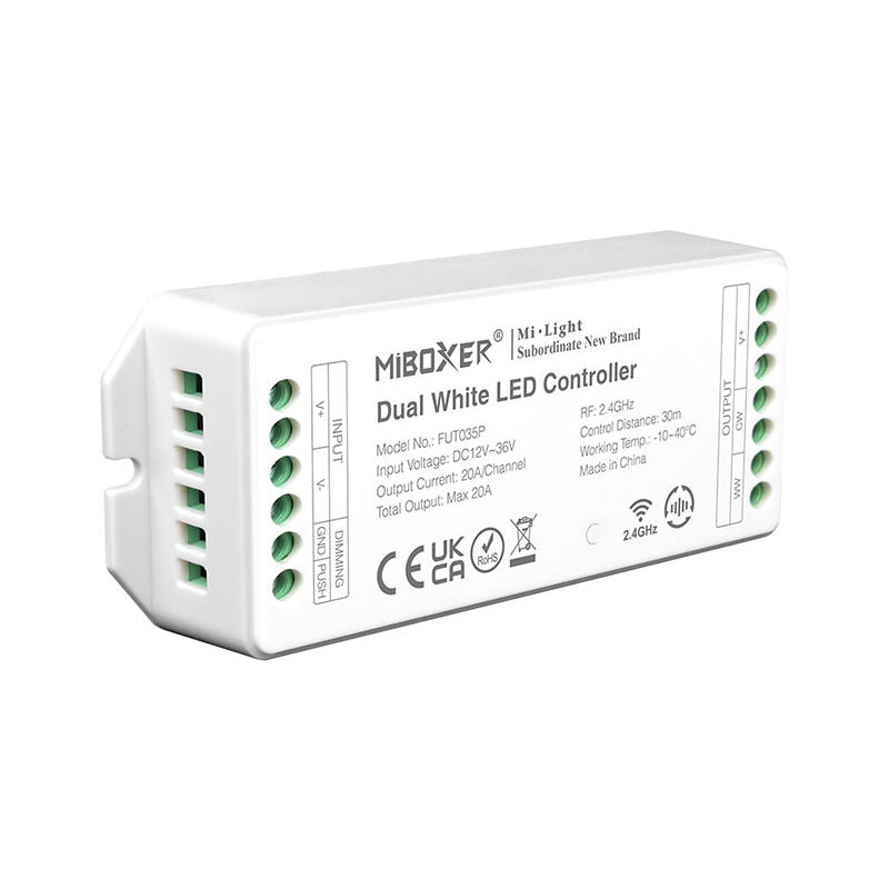 foto del prodotto mi light regolatore led dc12 36v 10a ch radiofrequenza alexa google assistant cct 2700k 6500k 035p