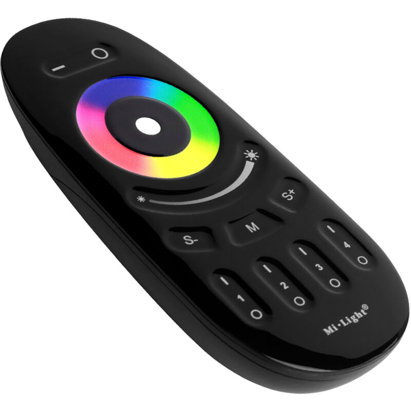 foto del prodotto mi light telecomando led rgbw 4 zone nero fut096b mi light