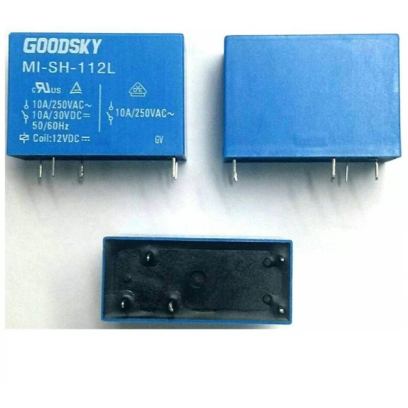foto del prodotto mi sh 112l rel universali spdt 10a 250vac 30vdc 50 60hz goodsky