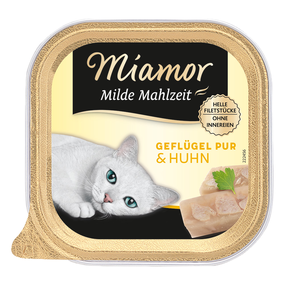 foto del prodotto miamor delicato filetto 32 x 100 g pollame puro pollo