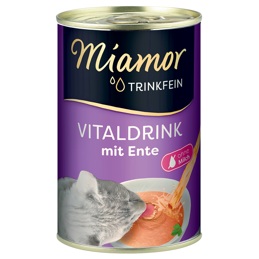 foto del prodotto miamor trinkfein bevanda vitaldrink 6 x 135 ml anatra