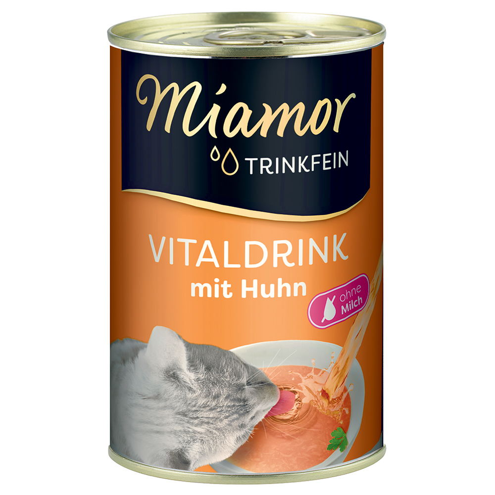 foto del prodotto miamor trinkfein bevanda vitaldrink 6 x 135 ml pollo