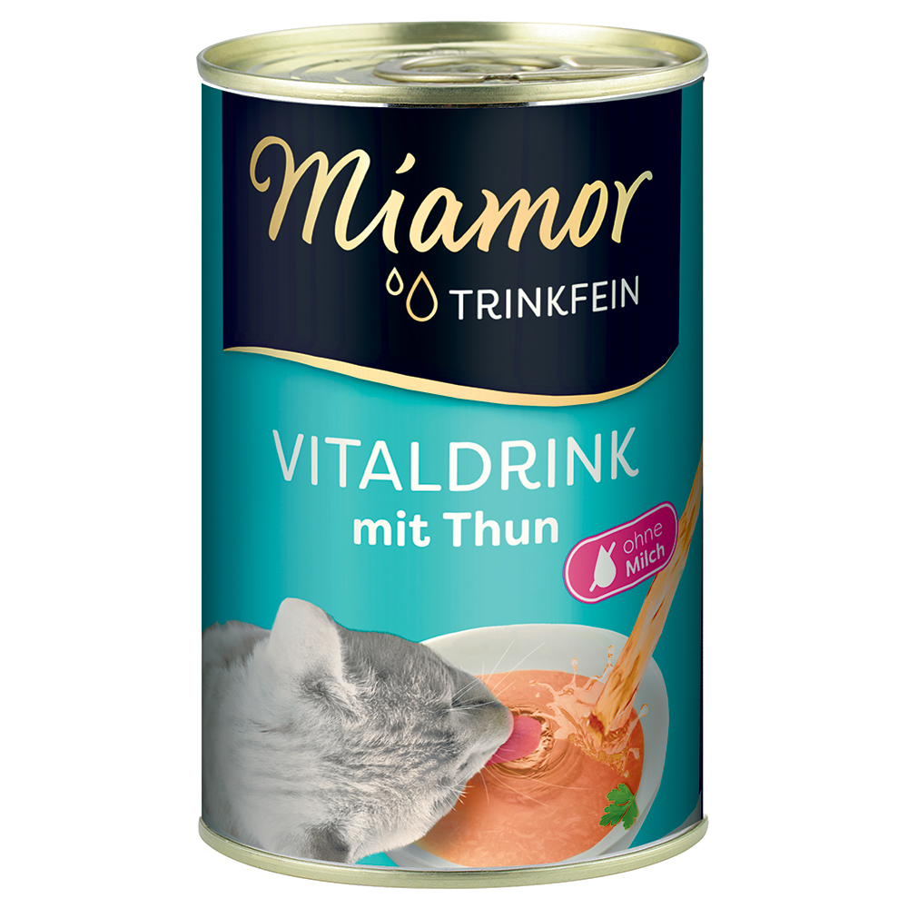 foto del prodotto miamor trinkfein bevanda vitaldrink 6 x 135 ml tonno