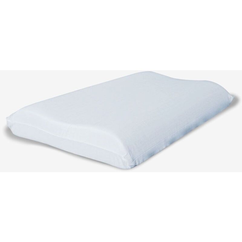 foto del prodotto miasuite cuscino cervicale a doppia onda in memory 70x40 cm alto 9 10 cm.