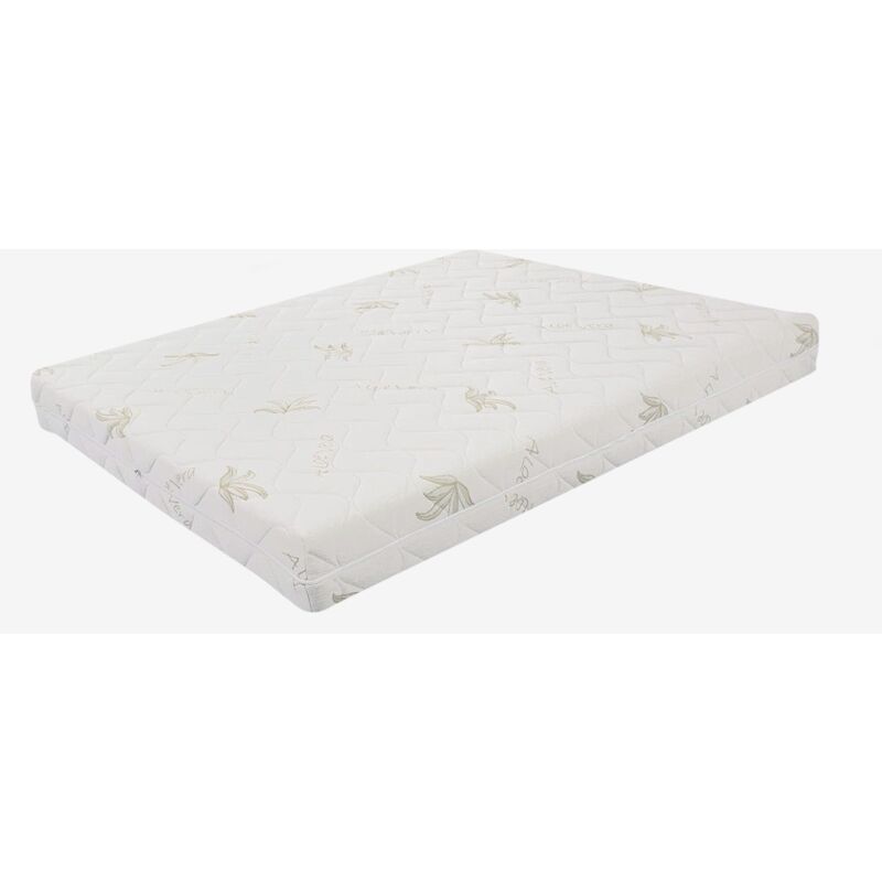 foto del prodotto miasuite guscio per materasso sfoderabile 80x190 tessuto aloevera. alto 14 cm