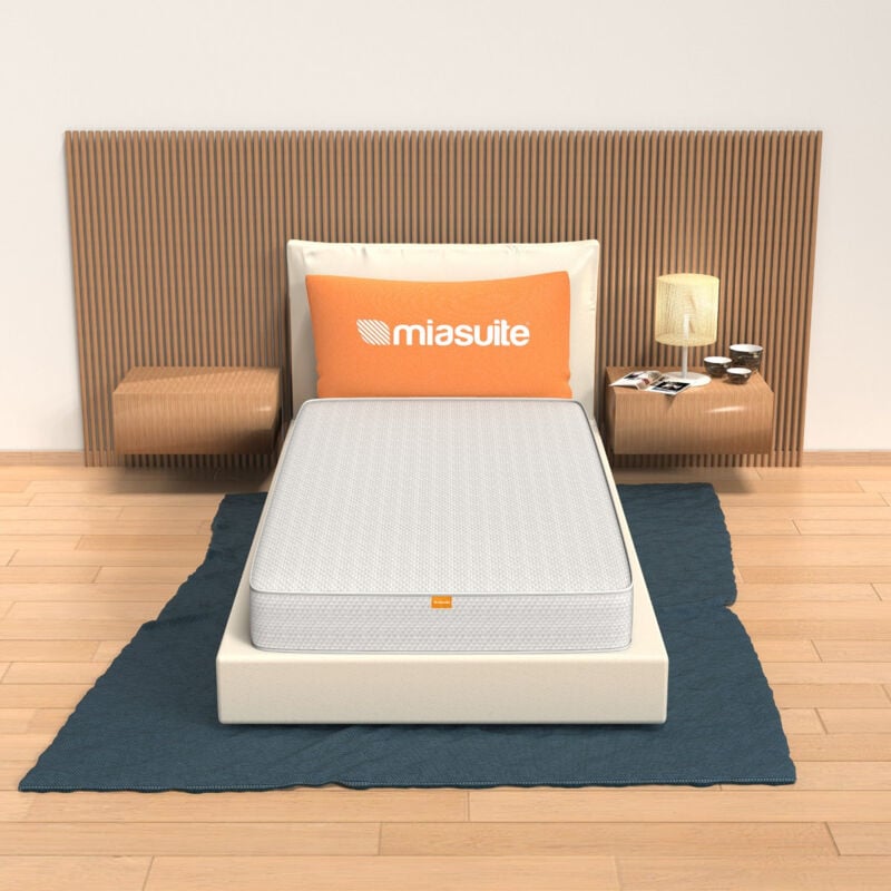 foto del prodotto miasuite materasso 70x180 cm per lettino alto 12 cm waterfoam, indefromabile smart h12